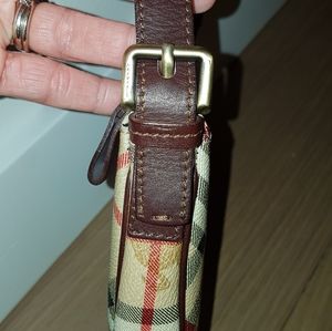 Burberry Nova Check Plaid Small Pochette Bag